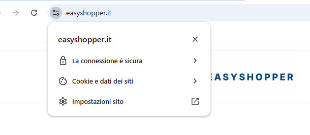 sicurezza negozio EasyShopper